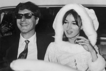Getty family: J. Paul Getty Jr. and Talitha Pol in the limousine after their wedding