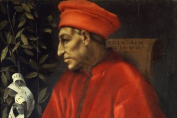 A portrait of Florentine banker, clergyman and founder of the Medici dynasty Cosimo de' Medici