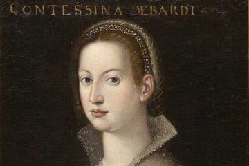 A portrait of Contessina de' Bardi, the wife of Cosimo de' Medici and perhaps the most famous member of the Bardi Family